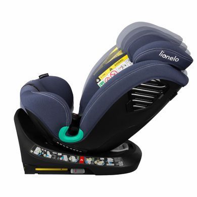 Детское автокресло Lionelo BASTIAAN ONE I-SIZE BLUE NAVY