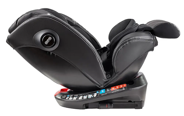 Детское автокресло Bair Unit (Байр Юнит) поворотное (360&deg;), ISOFIX, TB-01 total black