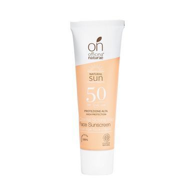 Органический антивозрастный солнцезащитный крем SPF 50 для лица Officina Naturae, 30 мл