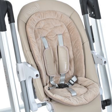 Стульчик-качели El Camino ME 1102 DEBUT Elegant Beige ( заколисуючий укачивающий центр)