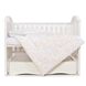 Комплект дитячої постілі в ліжечко 3 ел Twins Eco Line 3090-E-023, Bunnies pink, белый/розовый