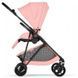 Прогулянкова коляска Cybex Melio Carbon 2026 Сandy pink з бампером (Сайбекс Меліо)