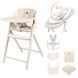 Стульчик для кормления 3в1 CARRELLO Tenero CRL-9507 Olympus Beige с функцией шезлонга