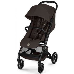 Прогулянкова коляска Cybex Beezy 2026 Сhocolate brown з бампером (Сайбекс Бізі)