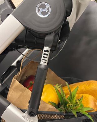 Коляска Cybex Balios S Lux Silver 2 в 1 Lava Grey (Сайбекс Баліос Ес Люкс Сільвер)