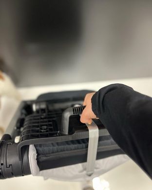Коляска Cybex Balios S Lux Silver 2 в 1 Lava Grey (Сайбекс Баліос Ес Люкс Сільвер)