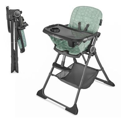 Стульчик для кормления Kinderkraft Foldee Spotty Grey (KHFOLD00GRY000N)