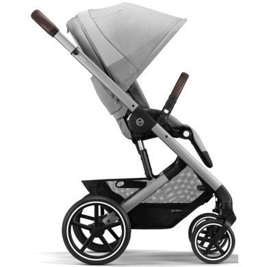 Коляска Cybex Balios S Lux Silver 2 в 1 Lava Grey (Сайбекс Баліос Ес Люкс Сільвер)