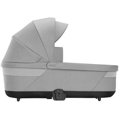 Коляска Cybex Balios S Lux Silver 2 в 1 Lava Grey (Сайбекс Баліос Ес Люкс Сільвер)