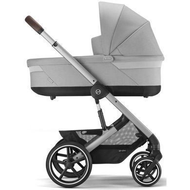 Коляска Cybex Balios S Lux Silver 2 в 1 Lava Grey (Сайбекс Баліос Ес Люкс Сільвер)