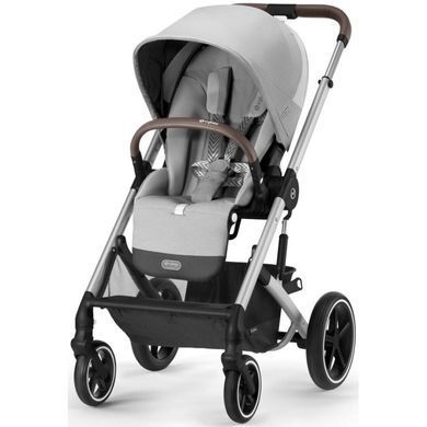 Коляска Cybex Balios S Lux Silver 2 в 1 Lava Grey (Сайбекс Баліос Ес Люкс Сільвер)