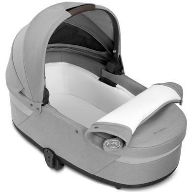 Коляска Cybex Balios S Lux Silver 2 в 1 Lava Grey (Сайбекс Баліос Ес Люкс Сільвер)