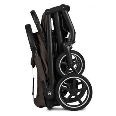 Прогулянкова коляска Cybex Beezy 2026 Сhocolate brown з бампером (Сайбекс Бізі)