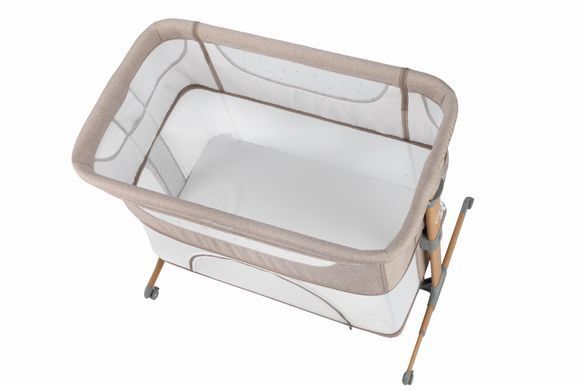Кроватка детская прямоугольная MoMI SMART BED 4in1 Beige