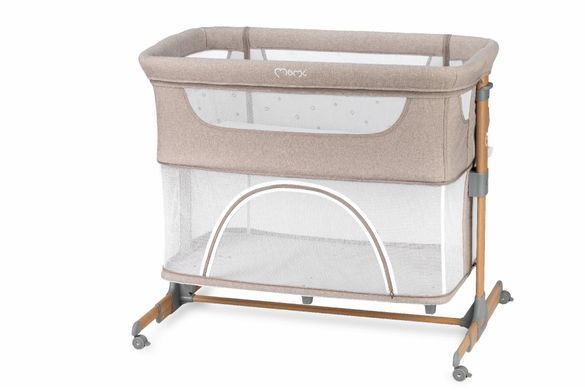 Кроватка детская прямоугольная MoMI SMART BED 4in1 Beige