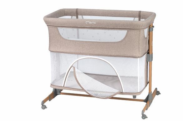 Кроватка детская прямоугольная MoMI SMART BED 4in1 Beige