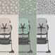 Стульчик для кормления Kinderkraft Foldee Spotty Grey (KHFOLD00GRY000N)