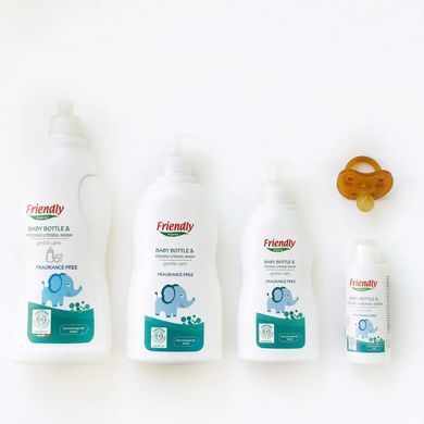 Органическое моющее средство для детской посуды, бутылок, сосок Friendly Organic 300 мл