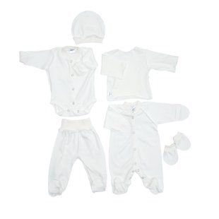 Набір в пологовий Twins інтерлок (6 ел) 52р екрю