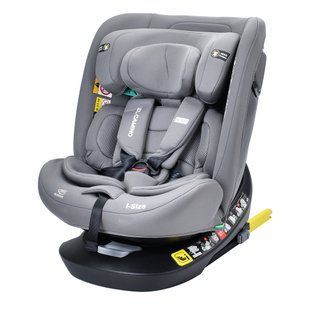 Автокресло El Camino (Эль-Камино) i-HOLD ME 1188 Shadow Gray группа 0,1,2,3 (от рождения до 12 лет) от 40 до 150 см