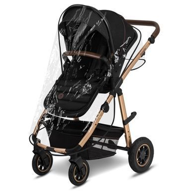 Универсальная коляска 2 в 1 Lionelo AMBER BLACK ONYX