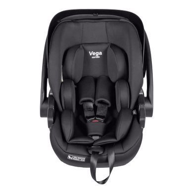 Автокресло (автолюлька) Carrello Vega CRL-14101AY Absolute Black, i-Size, 40-87см