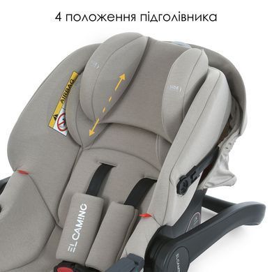 Дитяче автокрісло El Camino ME 1186 i-KEEP Melange Cashmere Beige