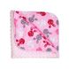 Плед Twins Minky Spring 80x80 1461-TMS-08, pink, розовый