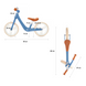 Беговел Kinderkraft Fly Plus Blue (KRFLPL00BLU0000)