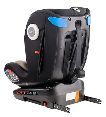 Детское автокресло Bair i-Drive 360 ​​ISOFIX (0-36 кг) BG-03 Greige &mdash; поворотное, серо-бежевый
