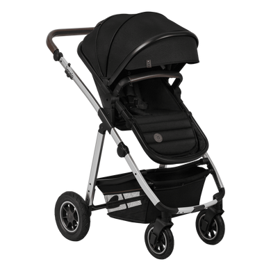 Универсальная коляска 2 в 1 Lionelo AMBER BLACK SILVER