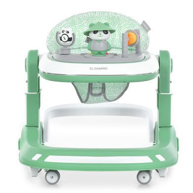 Дитячі ходунки El Camino ME 1200 Ursa Green з музичною ігровою панеллю