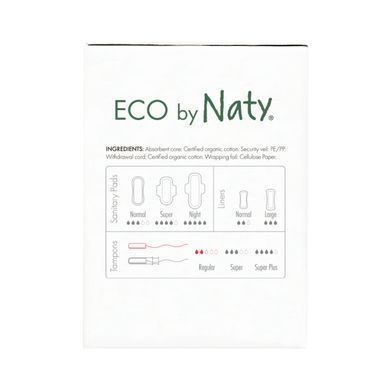 Органічні тампони Eco by Naty Regular 18 шт