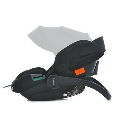 Дитяче автокрісло El Camino ME 1186 i-KEEP Melange Jet Black
