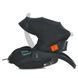 Дитяче автокрісло El Camino ME 1186 i-KEEP Melange Jet Black