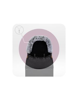 Конверт для коляски MoMi SARDI Black