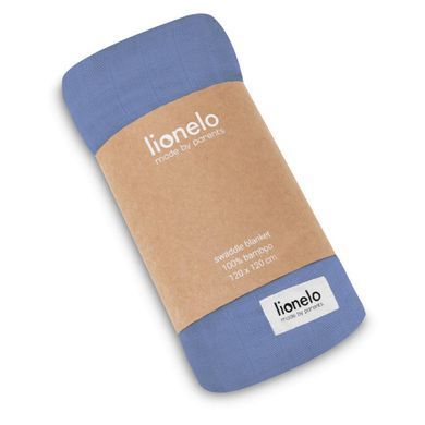 Покривало Lionelo BAMBOO SWADDLE Blue Denim