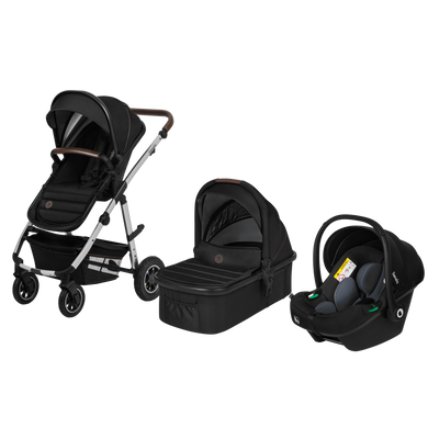 Універсальна коляска 3 в 1 Lionelo AMBER BLACK SILVER