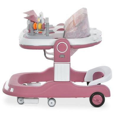 Дитячі ходунки El Camino ME 1200 Ursa Pink з музичною ігровою панеллю