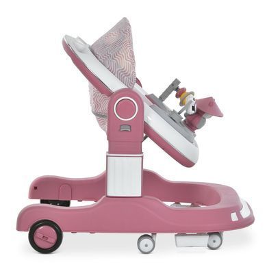 Дитячі ходунки El Camino ME 1200 Ursa Pink з музичною ігровою панеллю