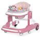 Детские ходунки El Camino ME 1200 Ursa Pink с музыкальной игровой панелью