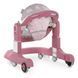 Дитячі ходунки El Camino ME 1200 Ursa Pink з музичною ігровою панеллю