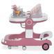 Дитячі ходунки El Camino ME 1200 Ursa Pink з музичною ігровою панеллю