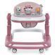 Дитячі ходунки El Camino ME 1200 Ursa Pink з музичною ігровою панеллю