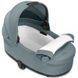 Коляска Cybex Balios S Lux Taupe 2 в 1 Stormy Blue (Сайбекс Балиос Эс Люкс Сторми Блу)