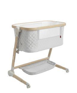 Приставная детская кроватка Carrello Salsa CRL-16507 Velora Grey