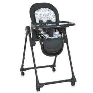 Стульчик для кормления El Camino ME 1037-B CRYSTAL Black Gold