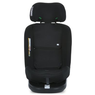Дитяче автокрісло El Camino (Ель Каміно) ME 1187 i-FREE Black - i-Size, (40&ndash;150 см), ISOFIX, Top Tether