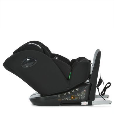 Дитяче автокрісло El Camino (Ель Каміно) ME 1187 i-FREE Black - i-Size, (40&ndash;150 см), ISOFIX, Top Tether