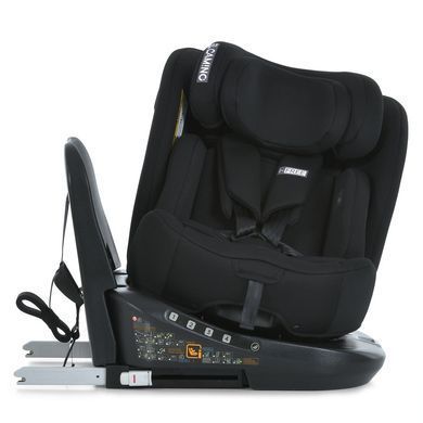 Дитяче автокрісло El Camino (Ель Каміно) ME 1187 i-FREE Black - i-Size, (40&ndash;150 см), ISOFIX, Top Tether